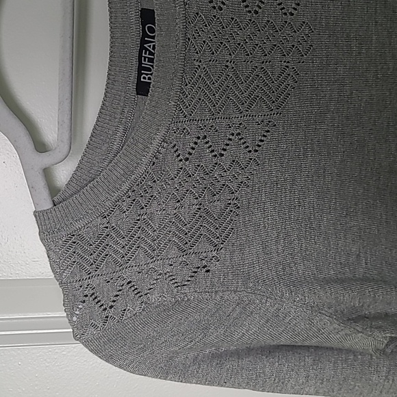 Buffalo David Bitton heathered grey knit - Picture 2 of 6